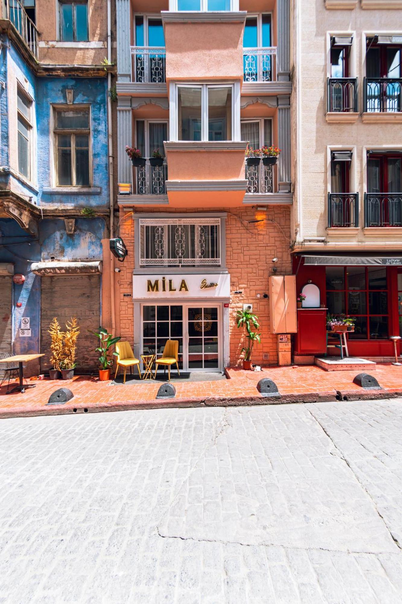 Mila Suites Taksim Istanbulská provincie Exteriér fotografie