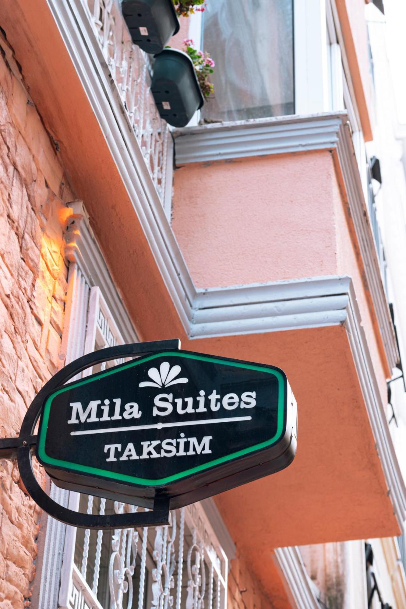 Mila Suites Taksim Istanbulská provincie Exteriér fotografie