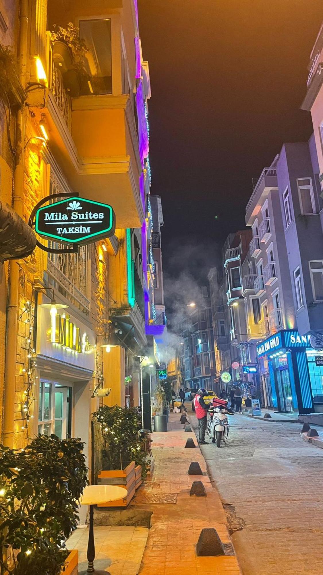 Mila Suites Taksim Istanbulská provincie Exteriér fotografie